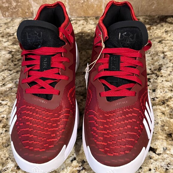 Adidas DON Issue 4 Mens Size 14 Red Basketball Shoes New without box E24 E/P - Picture 2 of 7